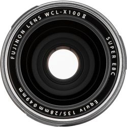 FUJIFILM WCL-X100 II Wide Conversion Lens (Silver)